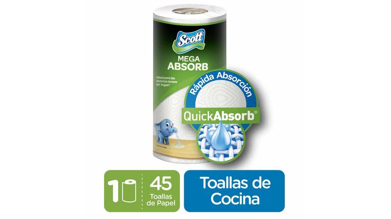 Toalla Cocina Favorita Rollo 45 Hojas 