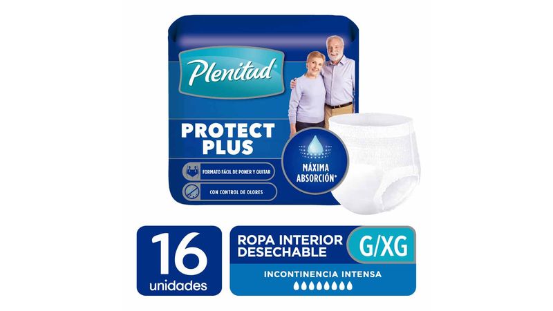 PANTS PLENITUD PROTECT PLUS G/XG 16 un - Olímpica