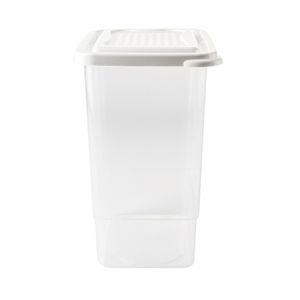 Recipiente Estra Básico Alto Blanco con Tapa