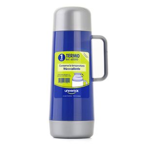 Termo Universal 1 Lt Conserva Frio y Calor Cuerpo y Tapa de Plástico