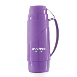 Termo Morado Universal 0,45  Lt Conserva Frio y Calor Cuerpo y Tapa de Plástico