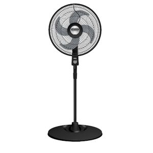 Ventilador De Pedestal Samurai  Negro 15 Pulgadas Turbo Power