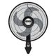 Ventilador Samurai Turbo Power Pared Negro