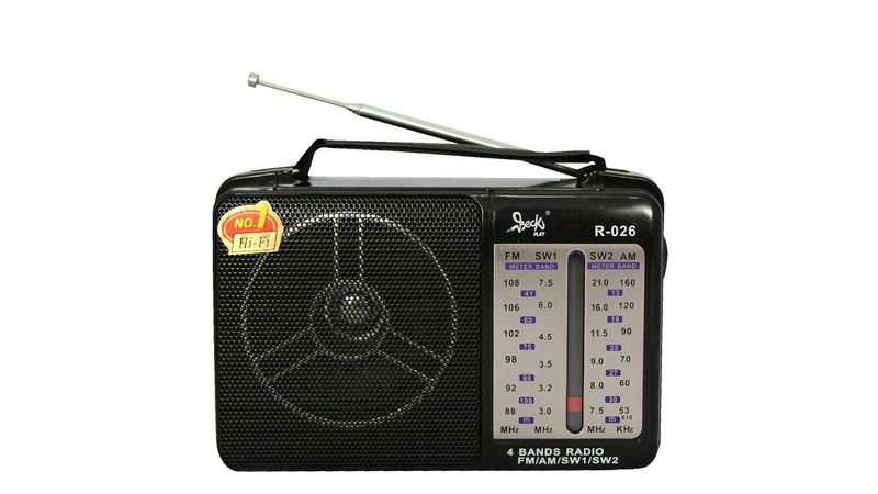 OcioDual BC-R2011 Rádio de Bolso Analógico AM/FM