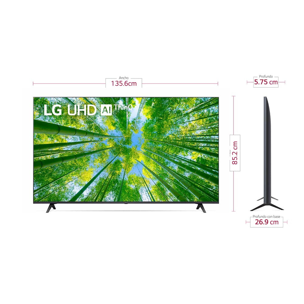 Smart Tv LG Ai Thinq 60uq8050psb Led Webos 4k 60 Pulgadas
