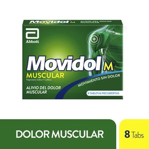 Movidol M Dolor Muscular X8 Tabletas