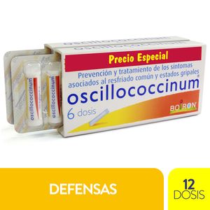 Oscillococcinum Prevención Síntomas Al Resfriado Y Gripe X12 Dósis Oferta