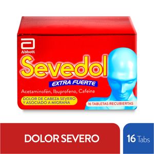 Sevedol Extra Fuerte Dolor Severo X16 Tabletas