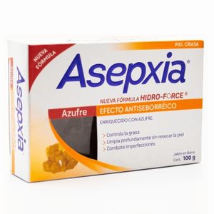 Jabón Asepxia Azufre 100 G