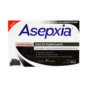 Jabón Asepxia Carbón 100 G