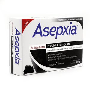 Jabón Asepxia Carbón 100 G