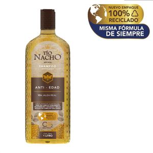 Shampoo Tío Nacho Capilar Jalea Real Anti Edad Litro