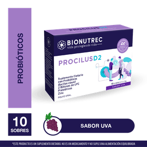 Procilus D2 Bionutrec Uva X10 Sobres