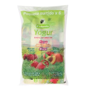 Yogurt Colanta Surtido 200 G X6 Unds
