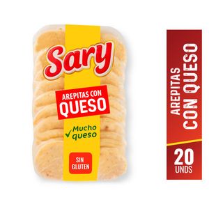 Arepa Sary Queso Doble Crema 500 G X20 Unds