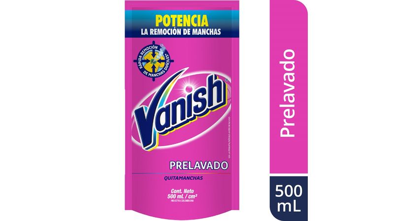 Vanish® Quitamanchas en Gel Multiusos para Ropa de Color Repuesto 650 ml