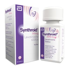 SYNTHROID 200 MCG FRASCO X 90 TABLETAS