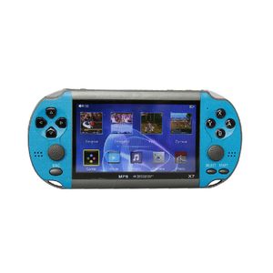 Consola de Juegos Portátil Emulador Mp5 PSP Azul/negro