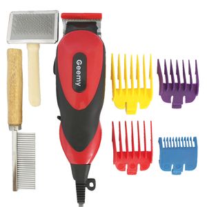 Combo Geemy Máquina De Peluquería Cortadora Para Perro