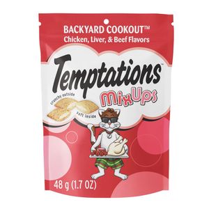 Snack Temptations Gatos Pollo Hígado y Carne 48 G