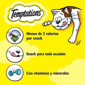 Snack Temptations Gatos Pollo Hígado y Carne 48 G