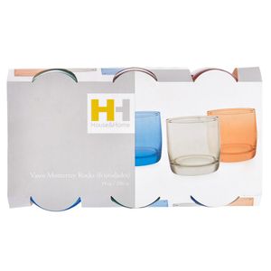 Vaso Monterrey House & Home Cto Coating X6 Unds
