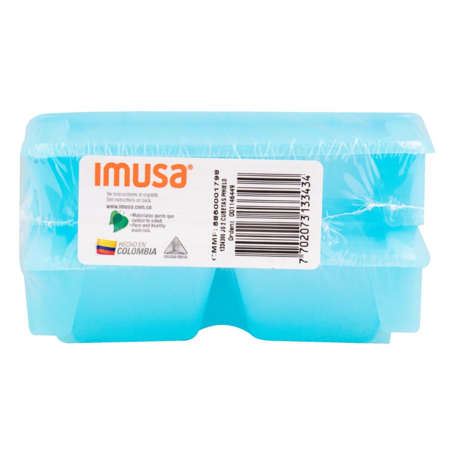 Juego de 2 cubetas de hielo IMUSA TERRA - Imusa