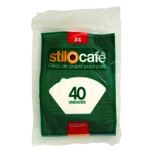 Filtro de Papel Stilotex Para Café # 4x40 Ref 10004