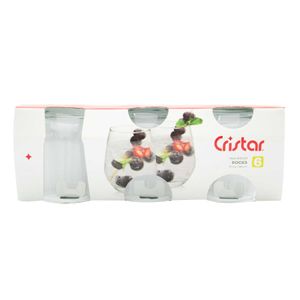 Set de Vaso Cristar Silicia Bebidas X6 Unds