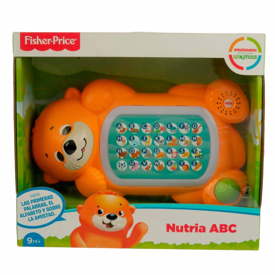 Fisher-Price Linkimals Nutria ABC Juguete innovador para bebés de 9 meses  en adelante : : Juguetes y Juegos