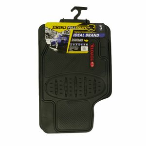Tapete Para Carro Simoniz PVC/Caucho X3 Piezas