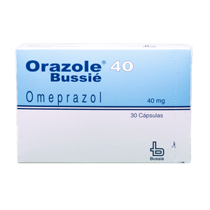 ORAZOLE 40 MG CAJA X 30 CAPSULAS