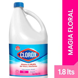 Blanqueador Clorox Magía Floral Botella 1800 Ml