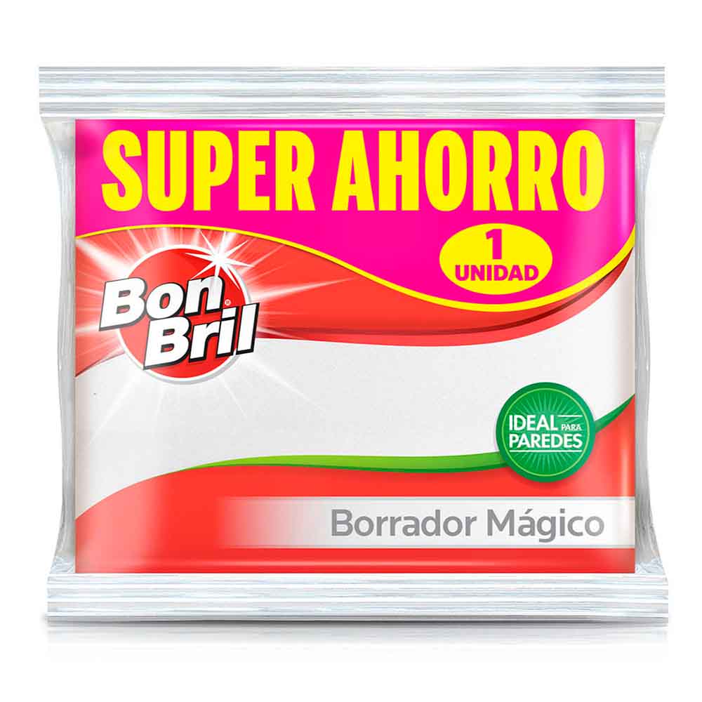 Esponja Borrador Mágico BON BRIL 0607775 - Carulla | Supermercado más  fresco con la mejor calidad