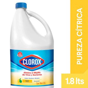 Blanqueador Clorox Pureza Citrico 1800 Ml