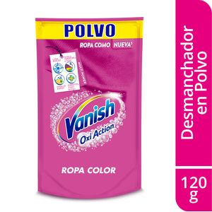 Quita Manchas Vanish Polvo Rosa 120 G