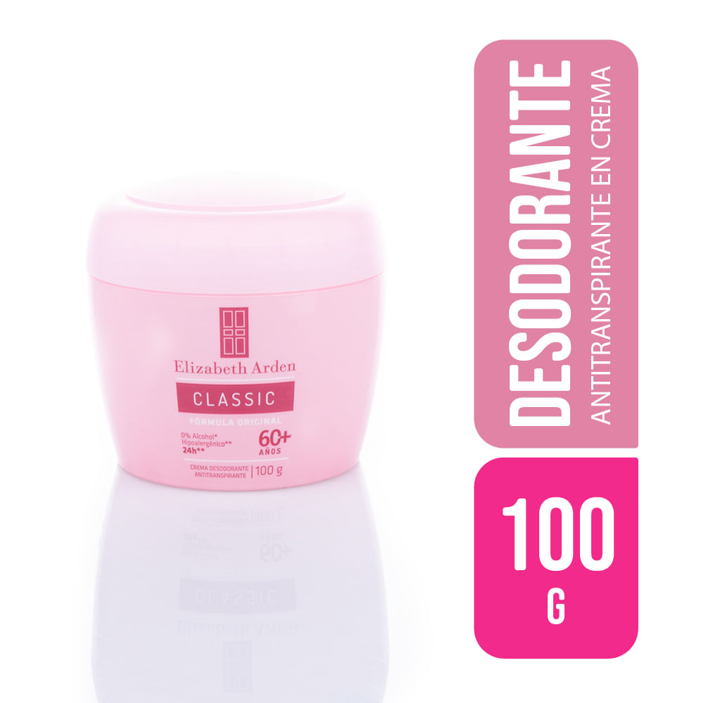 Promoción Desodorante Elizabeth Arden Crema Classic 100Gx2 Olímpica
