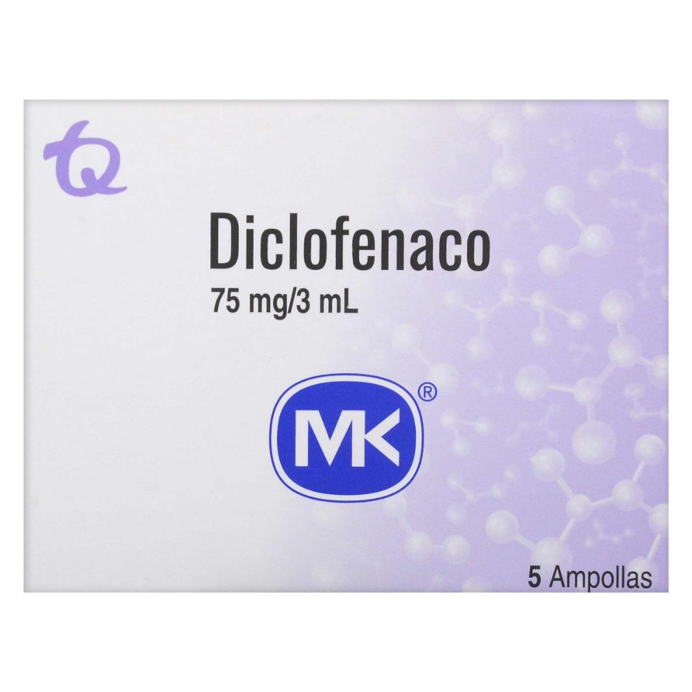 DICLOFENACO 75MG/3ML X  AMP MK