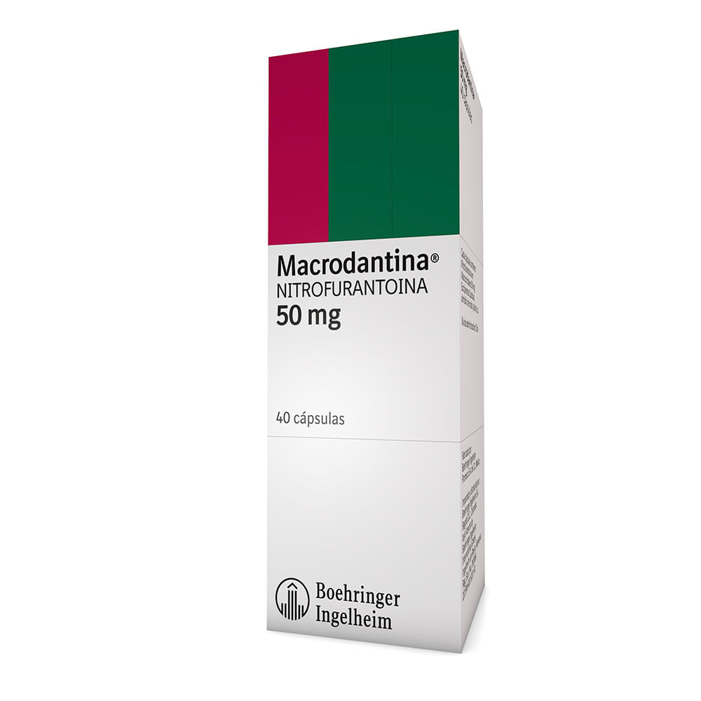 MACRODANTINA 50 MG BLISTER X 10 CAPSULAS