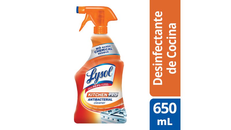 Desinfectante de Superficies en Spray Lysol 650ml