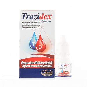 Trazidex Ofteno Pragma Suspensión Oftálmica Estéril 5 ML