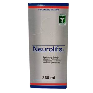 NEUROLIFE SUPLEMENTO DIETARIO FRASCO X 360 MILILITROS