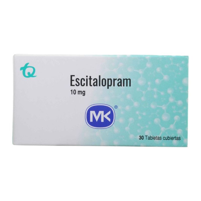 Escitalopram 10 Mg Cj X 30 Tab Mk Olímpica