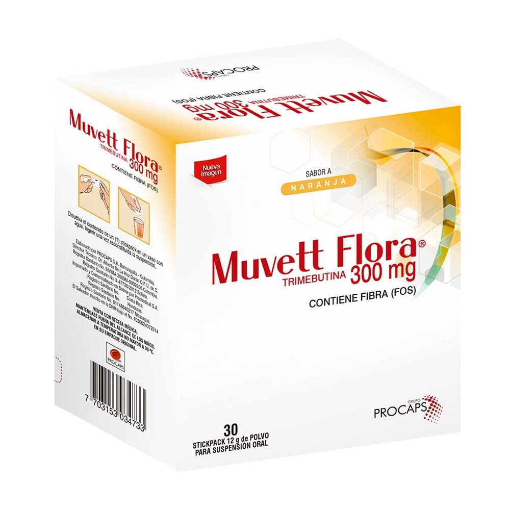 MUVETT FLORA 300 MG X 1 SOBRE