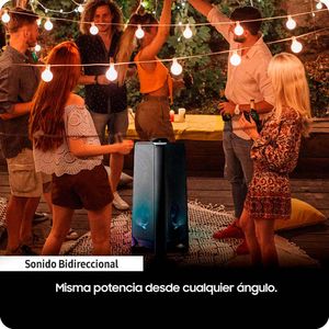 Torre de Sonido Samsung Giga Party 500 Watts RMS Bluetooth MX-T50/ZL