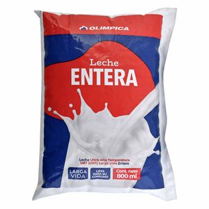Leche Olimpica Uht Entera 800 Ml