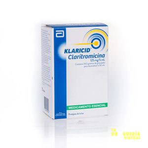 Klaricid 125 Mg Lafrancol Suspensión 50 Ml