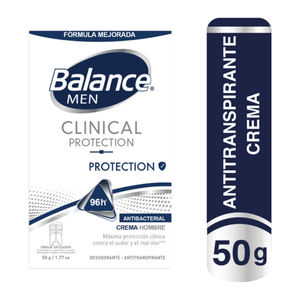 Desodorante Balance Crema Clinical Protection Hombre 50gr