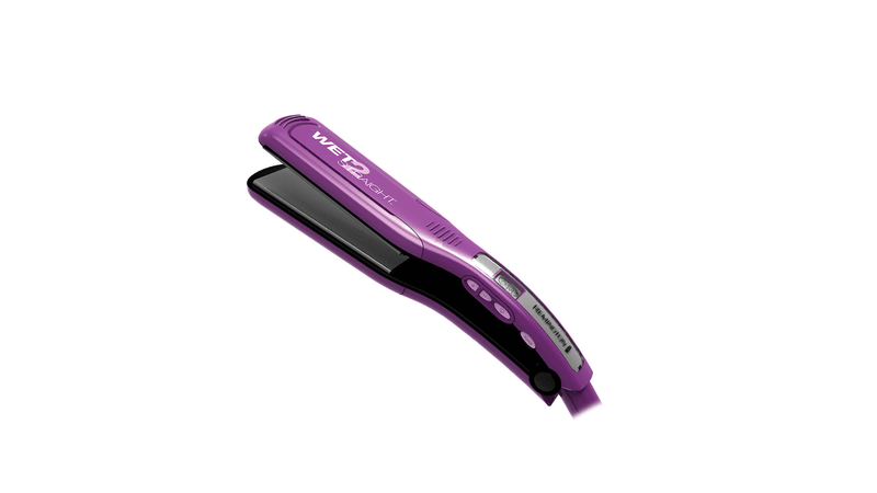 Plancha remington wet online 2 straight morada características