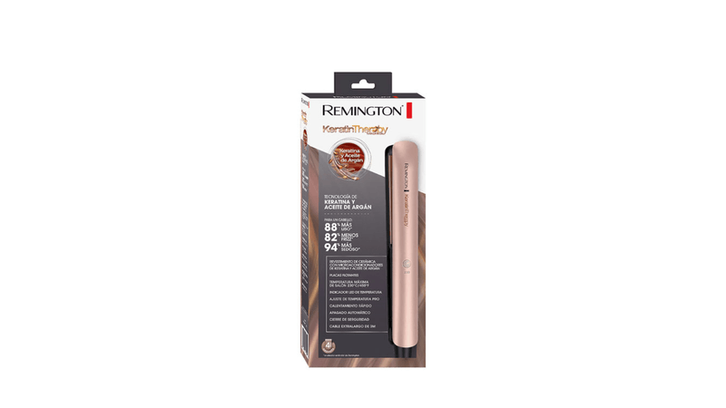 Remington plancha keratina online y argan